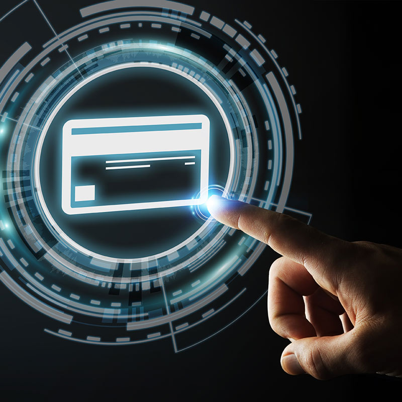 Pago Mano realizando pago virtual